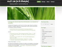 Tablet Screenshot of mu21.de